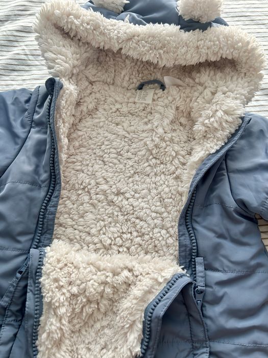 Zimowy kombinezon dla noworodka H&M rozm 62
