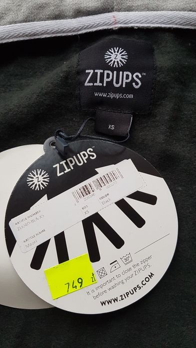 Zipups Maori kombinezon unisex damski męski XS