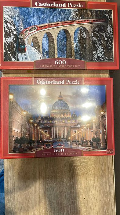 Puzzle zestaw 500+600