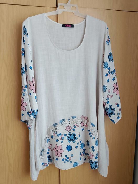 Bluzka tunika sukienka 44