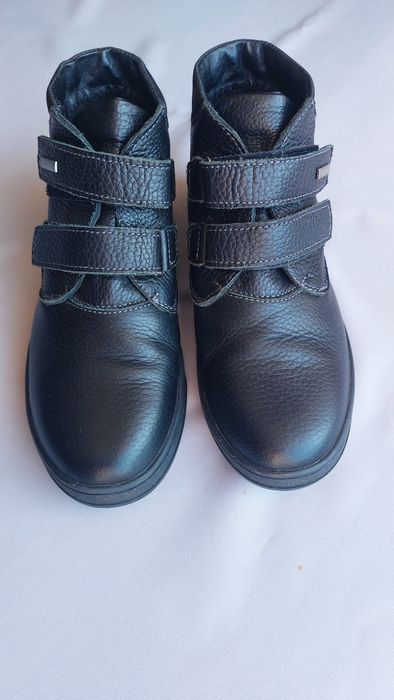 Детские из натуральной кожи ботинки