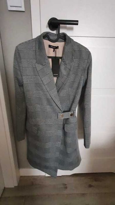 Sukienka w kratę Reserved, nowa z metką, rozmiar XS / 34