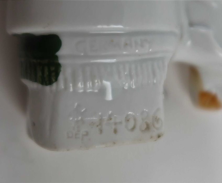Par de floreiras de mesa em Porcelana - Alemanha
