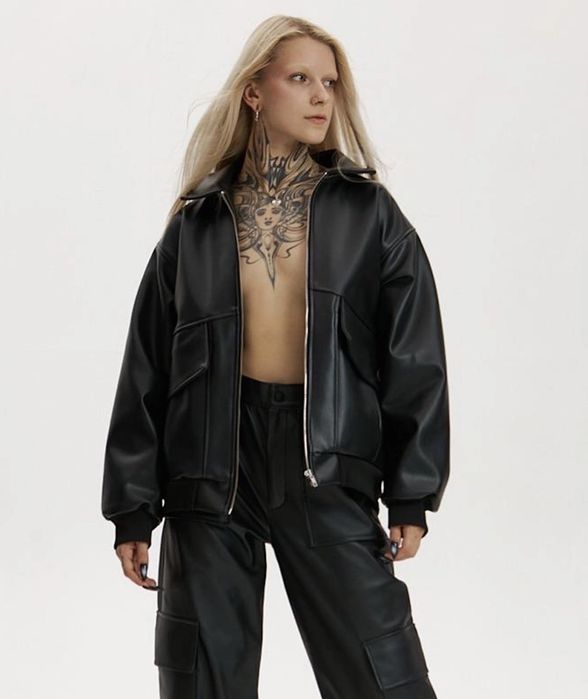 Бомбер шкіряний TUR WEAR