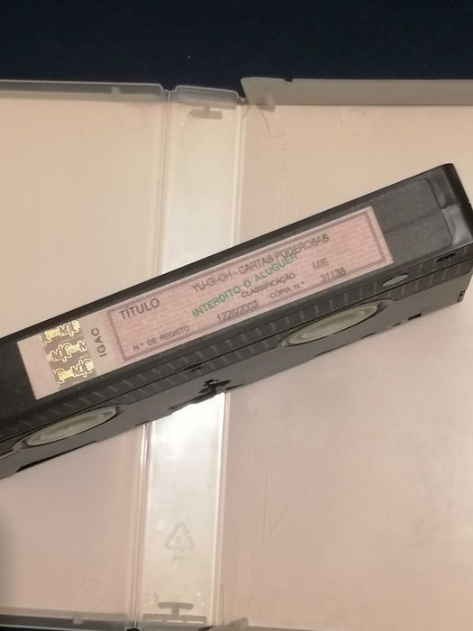 vhs	Yu-Gi-OH – Cartas Poderosas