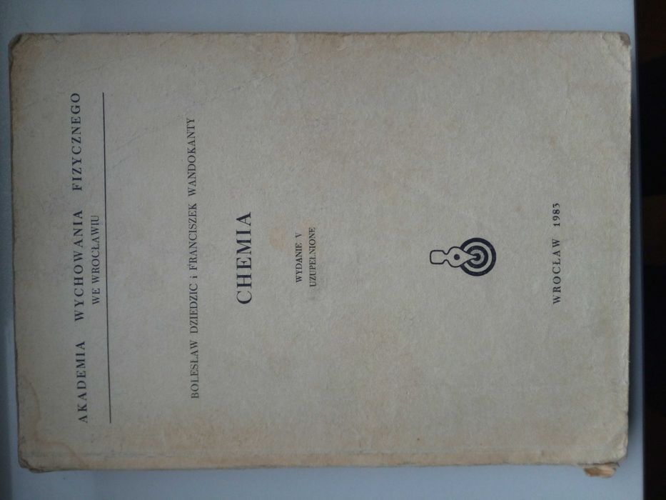 Chemia podręcznik Dziedzic Wandokanty Wrocław 1983     375