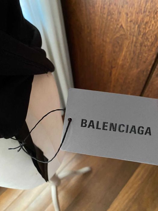 T Shirt Balenciaga Logo black