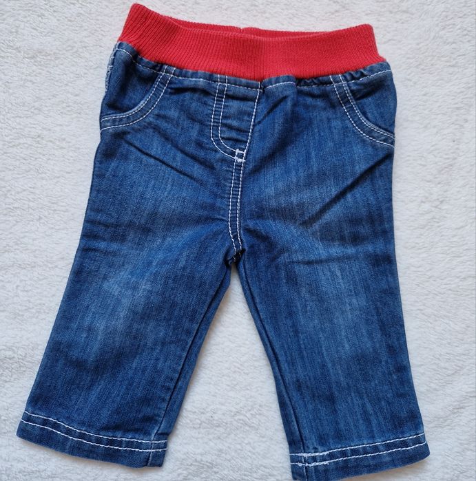 Jeansy F&F 68 z gumką