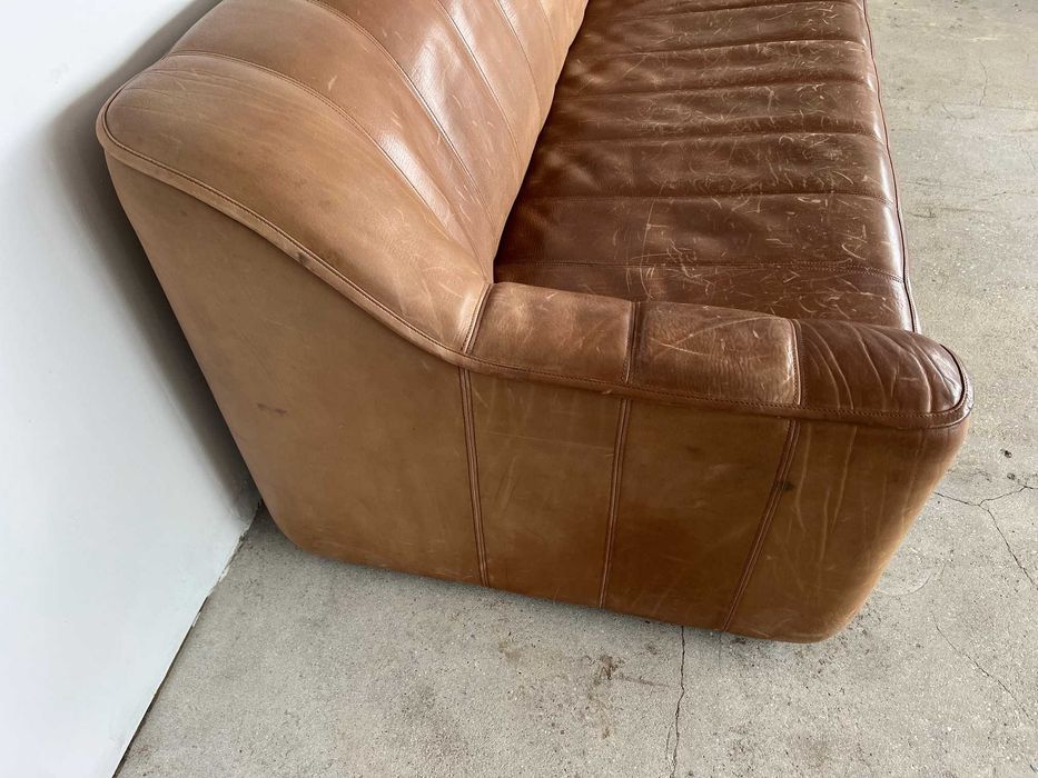 Sofa De Sede vintage oryginalna trzyosobowa