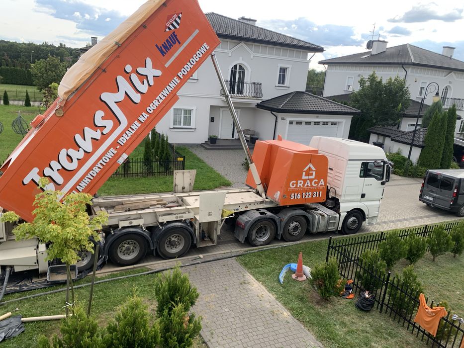 Wylewki posadzki anhydrytowe partner wykonawca firmy KNAUF!