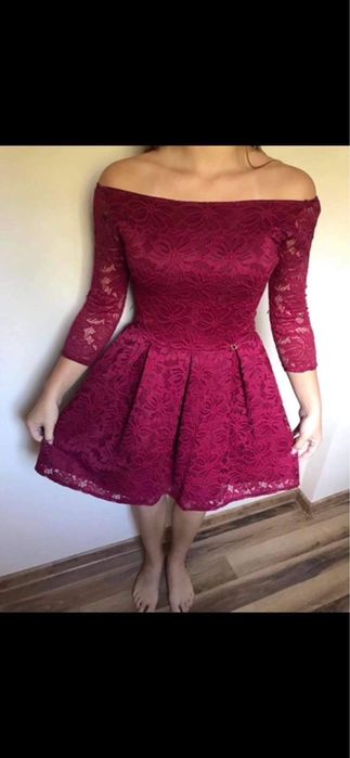 Śliczna sukienka rozkloszowana ROGOZA