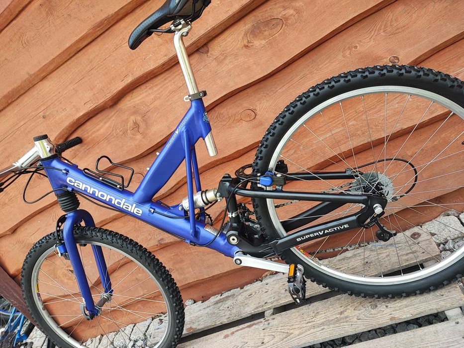 Rower górski Cannondale Super V1000 26" alu Shimano Deore XT LX Coda Mavic Magura Retro MTB
