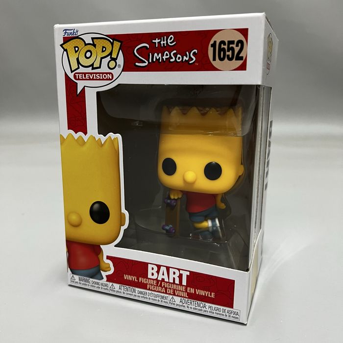 Funko Pop! Simpsons Bart 1652 оригинал новая фигурка барт симпсон NEW