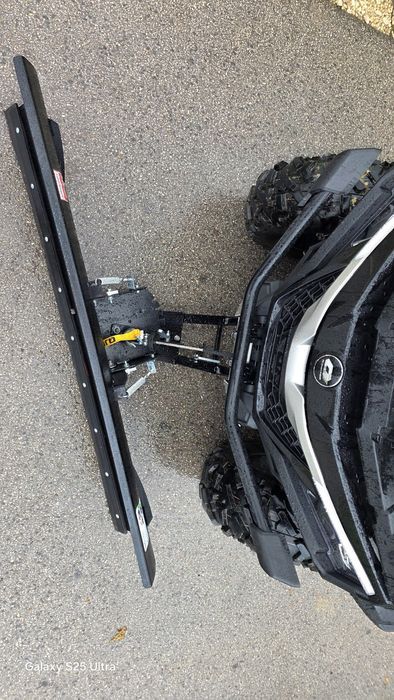 Lemiesz do quada Arctic Cat 150 cm – regulacja kąta • CZARNY