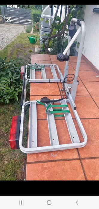 Bagażnik rowerowy na hak