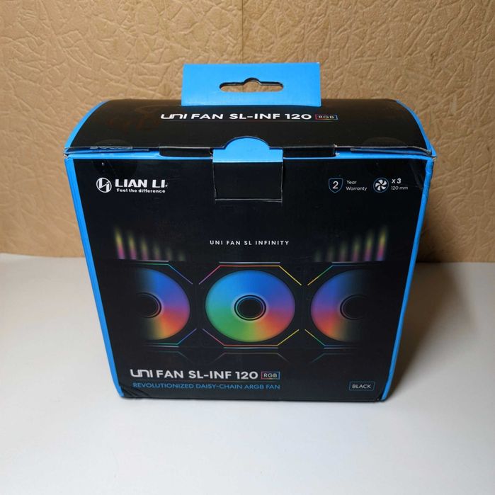 Вентилятори Lian Li Uni Fan SL-Infinity SL-INF 120 Black 3 Pack