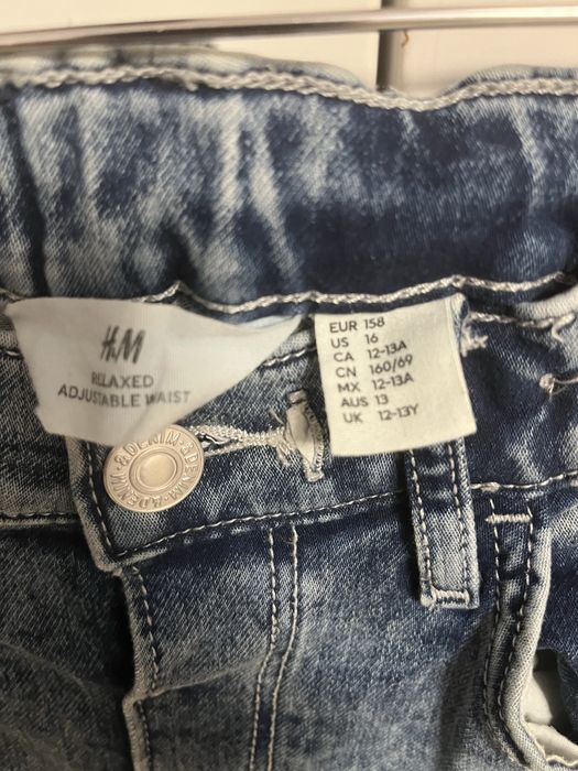 Jeansy H&M chłopięce roz.158