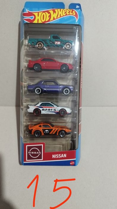 Hot Wheels em caixa