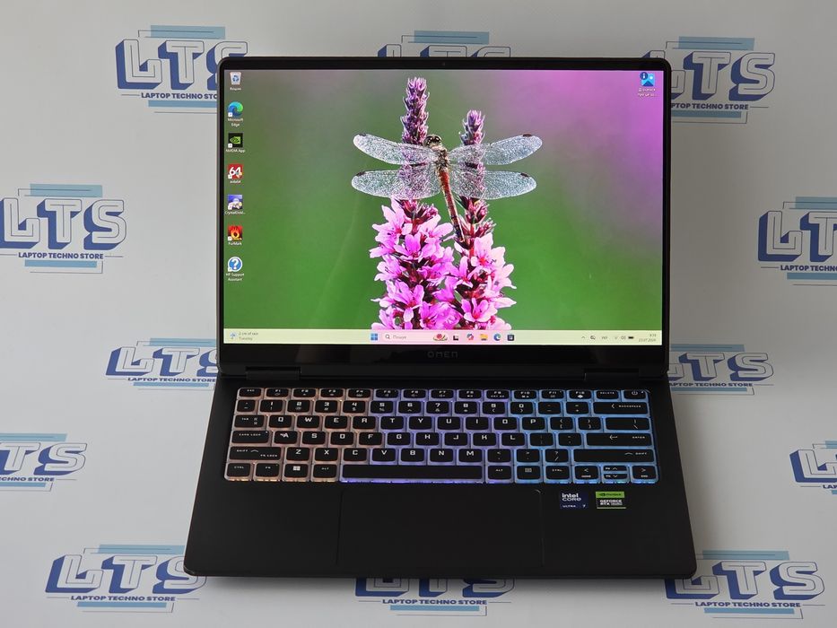 HP Omen Transcend 14 OLED 3k 120Hz rtx4060 Ultra7 155H/ram16/ssd-1Tb