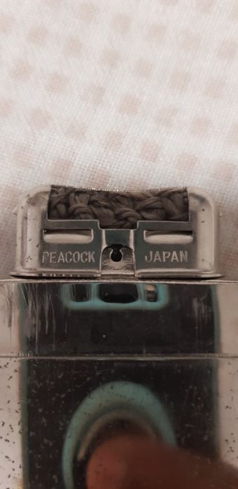 Aquecedor  de maos PEACOCK patente Americana made in Japan