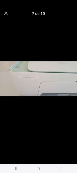 Impressora hp verde
