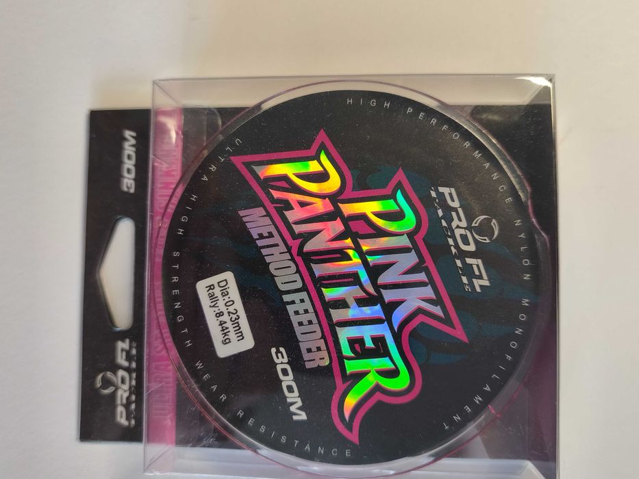 Żyłka FL Pink Panther Method Feeder 300m / 0.23mm – Wytrzymałość 8.44kg!