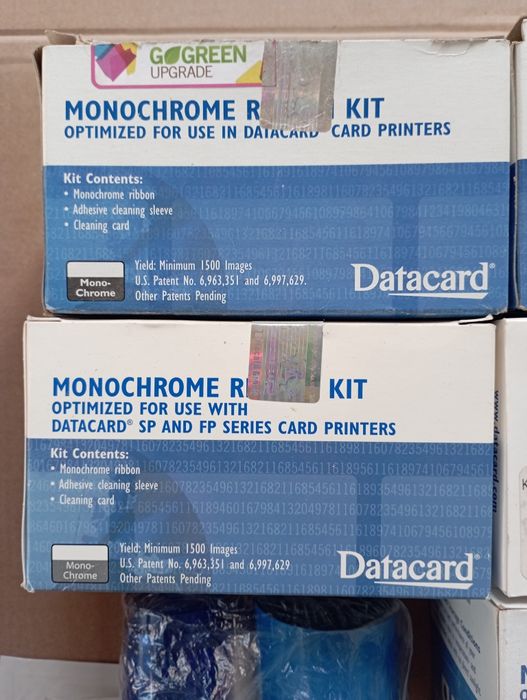 Datacard monochrome ribbon kit