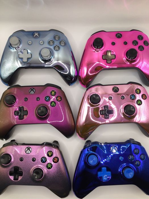 Джойстик XBOX ONE S (custom) с фосфором  1708 +подарок