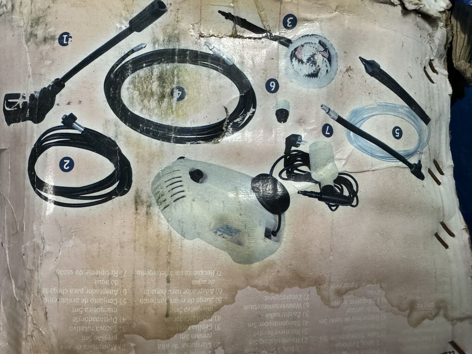 Máquina de pressão incompleta