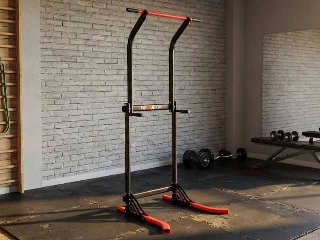 Poręcze do Ćwiczeń Brzucha Dipów Duży Drążek do Podciągania NOWY