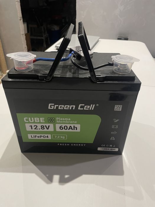 Акумулятор для ДБЖ/інвертора Green Cell CAV11 LiFePO4 12.8V 60Ah 768Wh