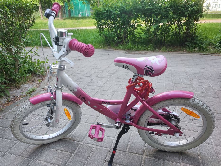 Rower dla dziewczynki LILLY Różowy