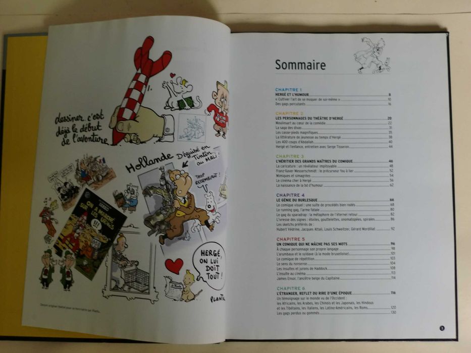 O riso de Tintin - Os segredos do génio cómico de Hergé.