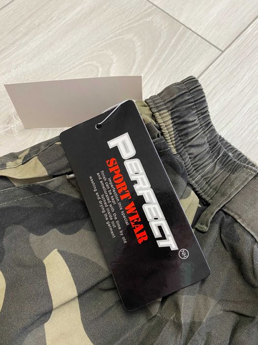 NOWE r.M Ocieplane spodnie bojówki męskie moro