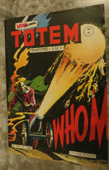 LIvro BD Totem "Casey O´Casey" Nº41 Editor Mon Journal  1980 Pág.