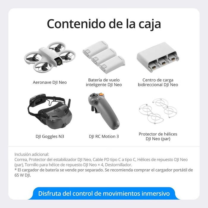 DJI Pack Neo Motion Voe
