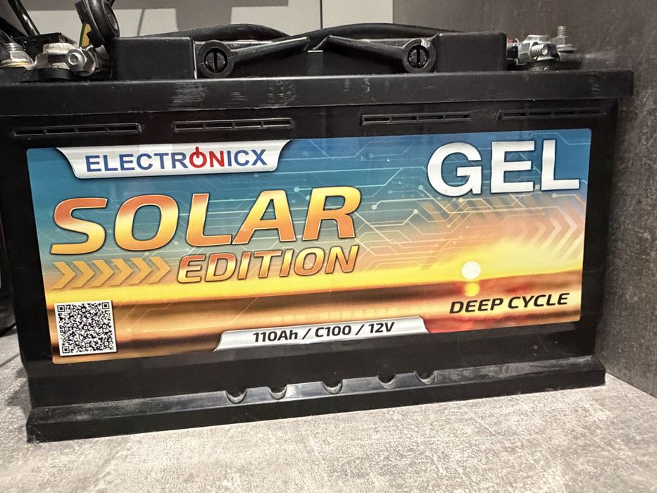 Акумулятор(акб) гелевий(gel) Solar Edition 110Ah 12V