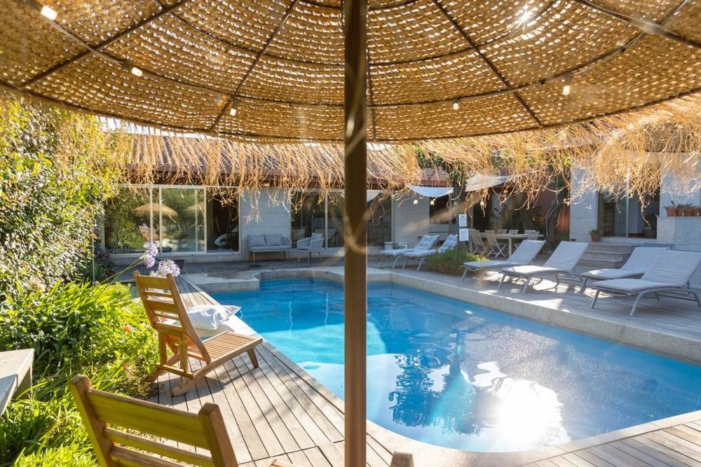 Chapeu de sol palhinha 220 cm diametro