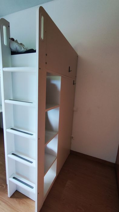 IKEA Bunk Bed com Desk64739773923713124