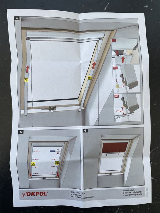 Cortina para Janela de Sotao nova