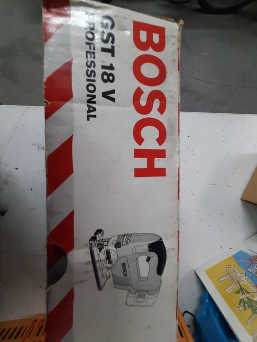 Serra Bosch GST 18V + 2 baterias e 2 carregadores