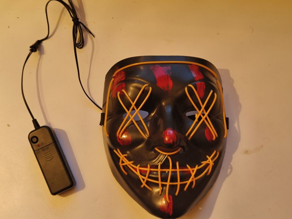 Świecąca maska Haloween
