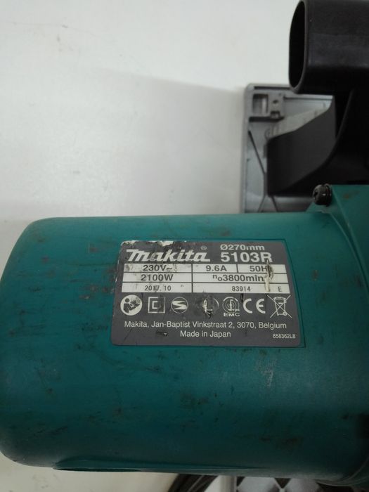 Piła Najazdowa Pilarka Tarczowa Makita 5103R