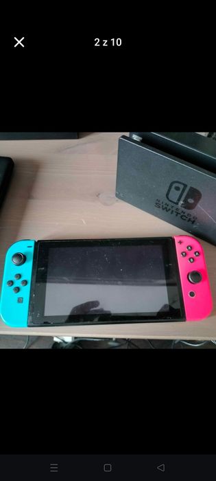 Nintendo switch z padami komplet
