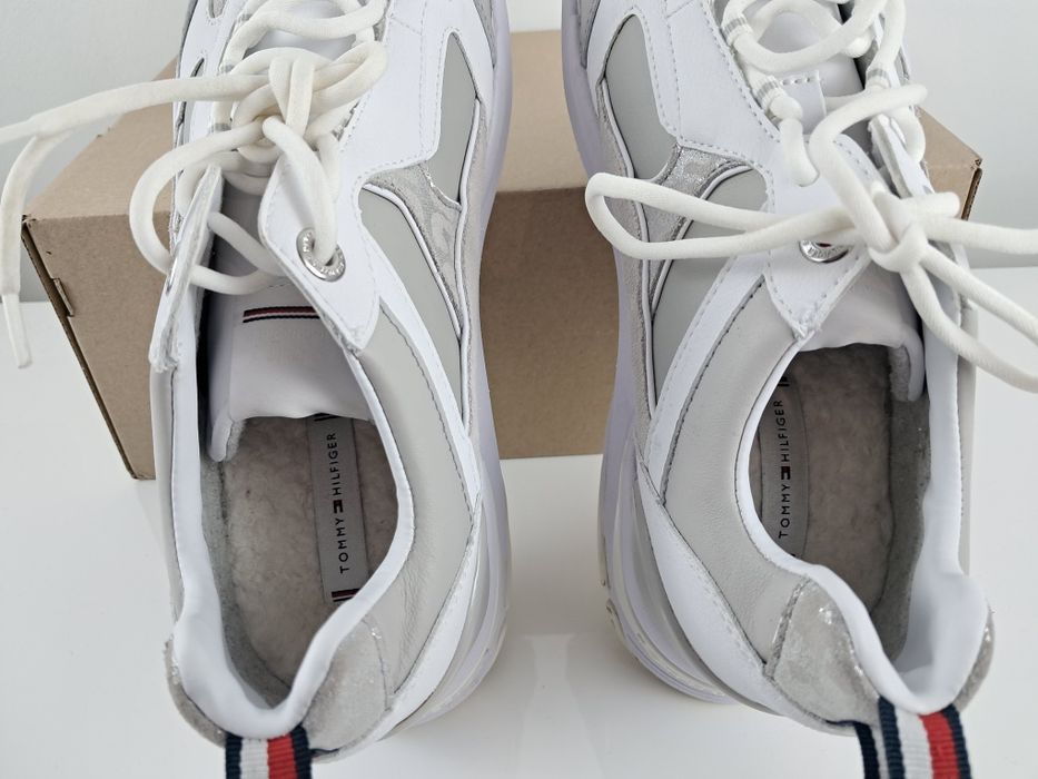 Tommy Hilfiger Animal Print Wedge Sneaker 41
