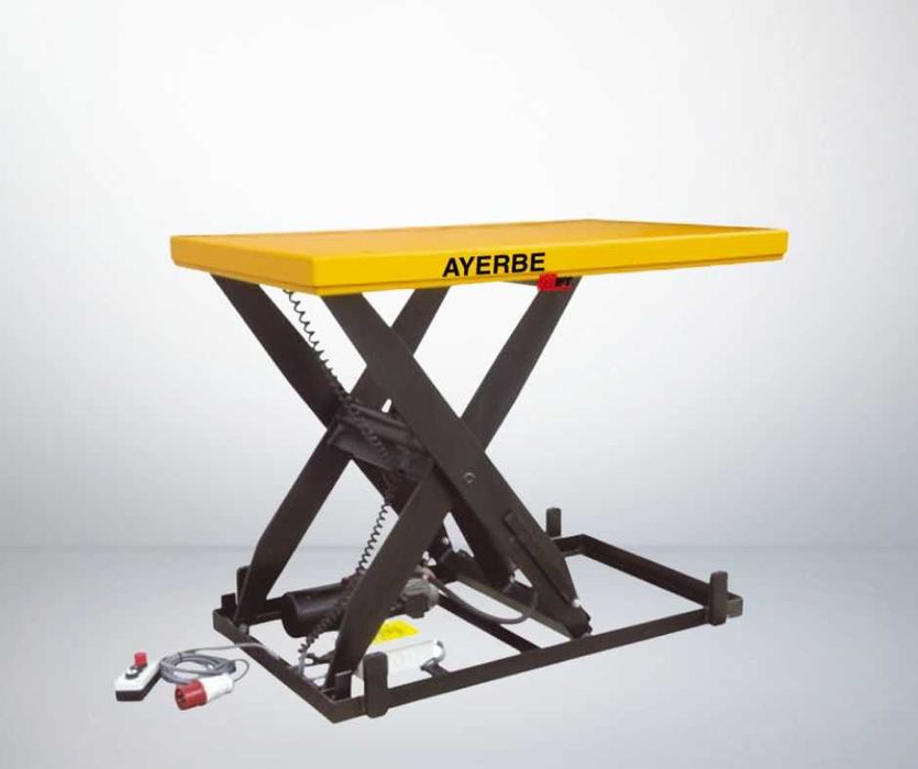 Mesa/Plataforma Elev. Sobe cargas 500 kg Dim. mesa 1300x800 mm JL20