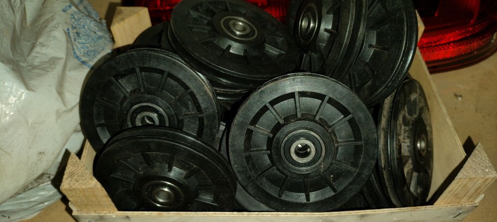 Kółka z abs z lożyskami