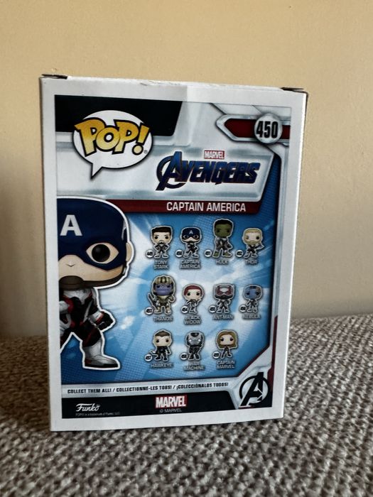 Funko Pop! Captain America #450 – Avengers: Endgame | Stan Idealny