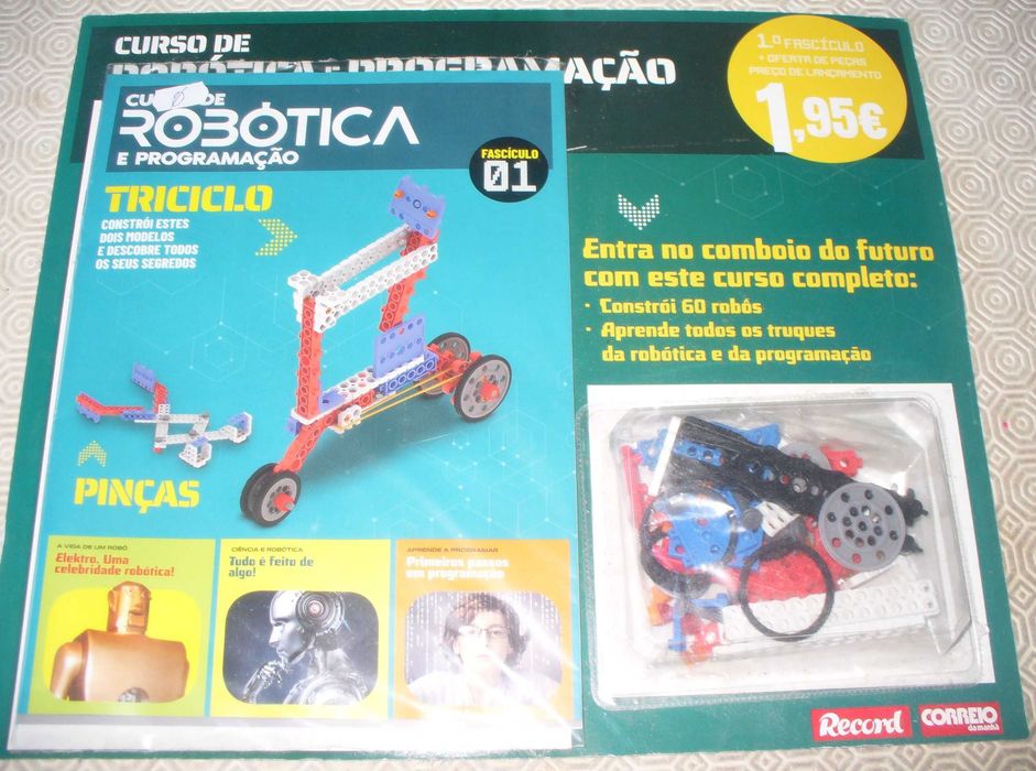 Curso de Robótica e Programação - nº 1 Triciclo para montar