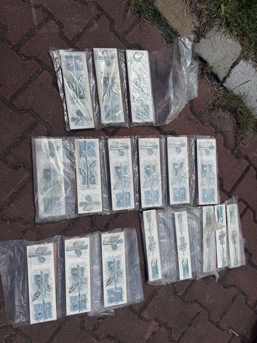 Kafelki dekory łazienkowe po remoncie nowe